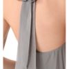 Alice + Olivia Wrap Front Maxi Dress in Gray (grey) - Lyst