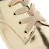 Asos Moment Metallic Flat Shoes in Gold (champagne) - Lyst