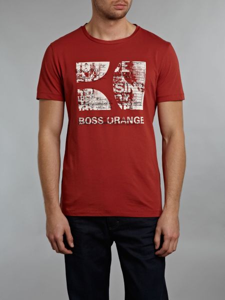 hugo tshirt mens