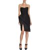 J. Mendel Faille Dress in Black - Lyst