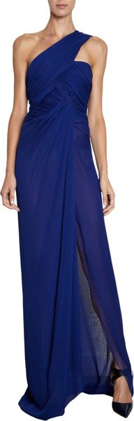 J. Mendel One Shoulder Gown - Lyst