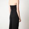 Lanvin Embellished Neoprene Strapless Dress in Black - Lyst