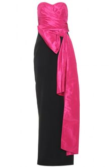 Marchesa Notte Marchesa Notte Strapless Evening Gown - Lyst
