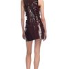 Mugler Ss Opium Cuir Gloss Dress in Brown (opium) - Lyst