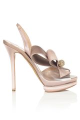 Nicholas Kirkwood Prespring Bow Shoe On Platform