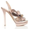 Nicholas Kirkwood Prespring Bow Shoe On Platform in Beige (burnt lilac) - Lyst