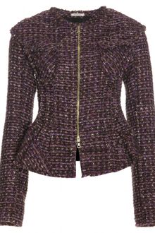 Nina Ricci Bouclé Jacket - Lyst