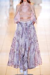 Rochas Pastel Pink Shrunken Cardigan