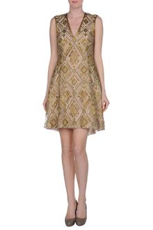 Adam Lippes Short Dress - Lyst
