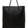 Alexander Wang Prisma Pebble Grain Tote with Rose Gold in Black in Black - Lyst