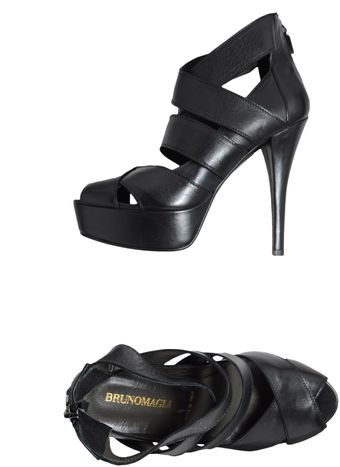 Bruno Magli Platform Sandals - Lyst