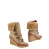 Chloé Ankle Boots in Brown (beige) - Lyst