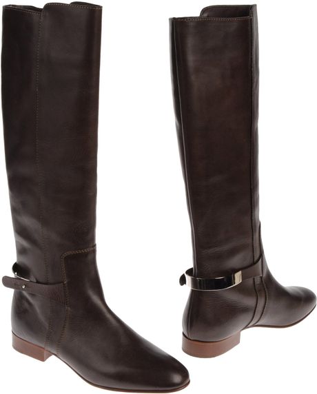 Chloé Boots in Brown - Lyst