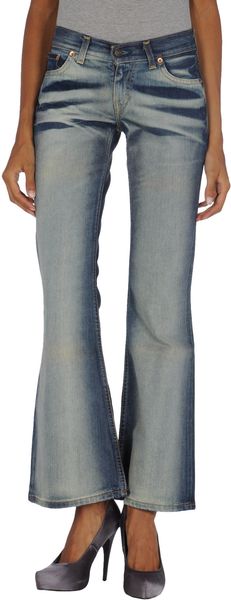 Levi's Denim Trousers - Lyst
