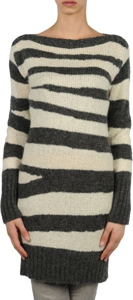 Mcq By Alexander Mcqueen Long Sleeve Jumper in Gray (grey) - Lyst