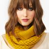 Nasty Gal Woven Infinity Scarf Chartreuse in Yellow (chartreuse) - Lyst
