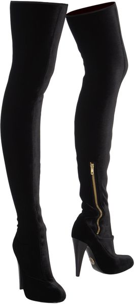 Roberto Cavalli Highheeled Boots - Lyst