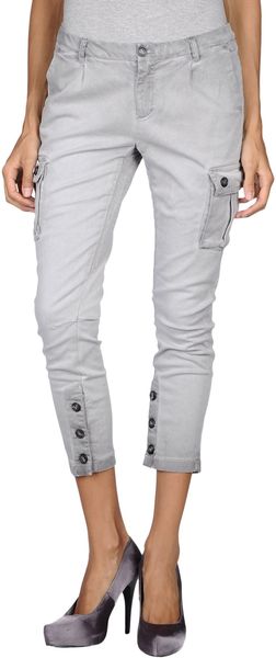 Twin-set Simona Barbieri Denim Pants - Lyst