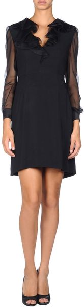 Valentino Short Dress - Lyst