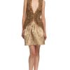 Vera Wang Ss Ethnic Brocade Tulip Skirt in Gold (off white) - Lyst
