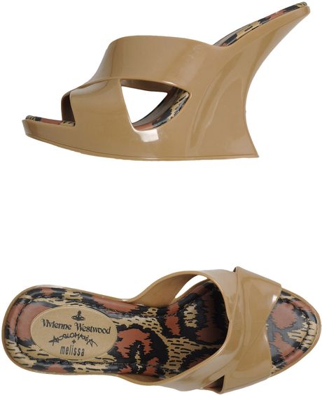 Vivienne Westwood Anglomania Wedge in Beige (pink) - Lyst