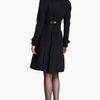 Burberry Prorsum Double Breasted Wool Cashmere Coat in Black - Lyst