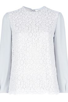 Chloé Lace Blouse - Lyst