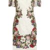 Dolce & Gabbana Tapestry and Lace Dress in Multicolor (white) - Lyst