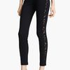 Emilio Pucci Lace Stripe Pants in Black - Lyst