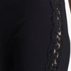 Emilio Pucci Lace Stripe Pants in Black - Lyst