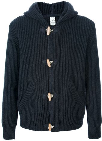Grp Hooded Toggle Cardigan - Lyst