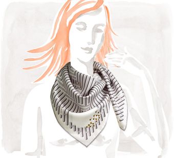Hermes Scarf - Lyst