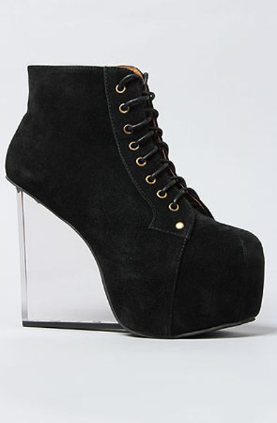 Jeffrey Campbell The Dina Shoe  in Black - Lyst