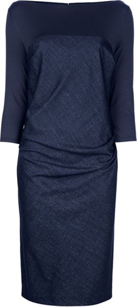Max Mara Asymmetric Dress - Lyst