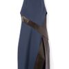 Dion Lee Ss Harness Wrap Dress in Blue (ink/black) - Lyst