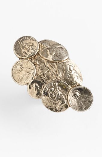 Low Luv By Erin Wasson Coin Statement Ring - Lyst