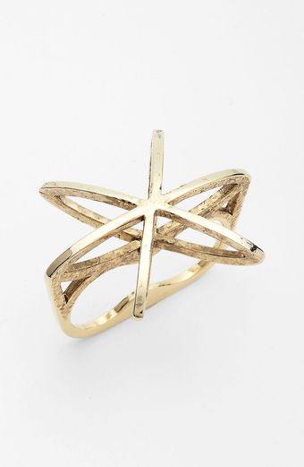 Low Luv Cosmos Double Finger Ring - Lyst