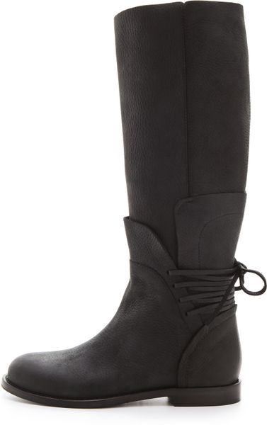 vera wang thigh high boots