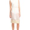 Giambattista Valli Ss Macrame Lace Tube Dress in Beige (ivory) - Lyst