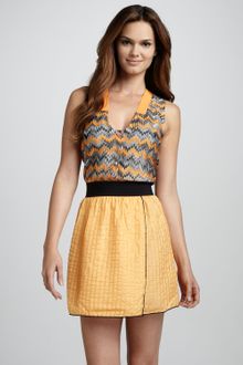 Missoni Zigzag Combo Dress - Lyst