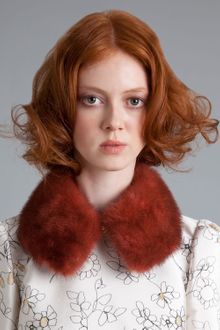 Marni Mink Collar - Lyst