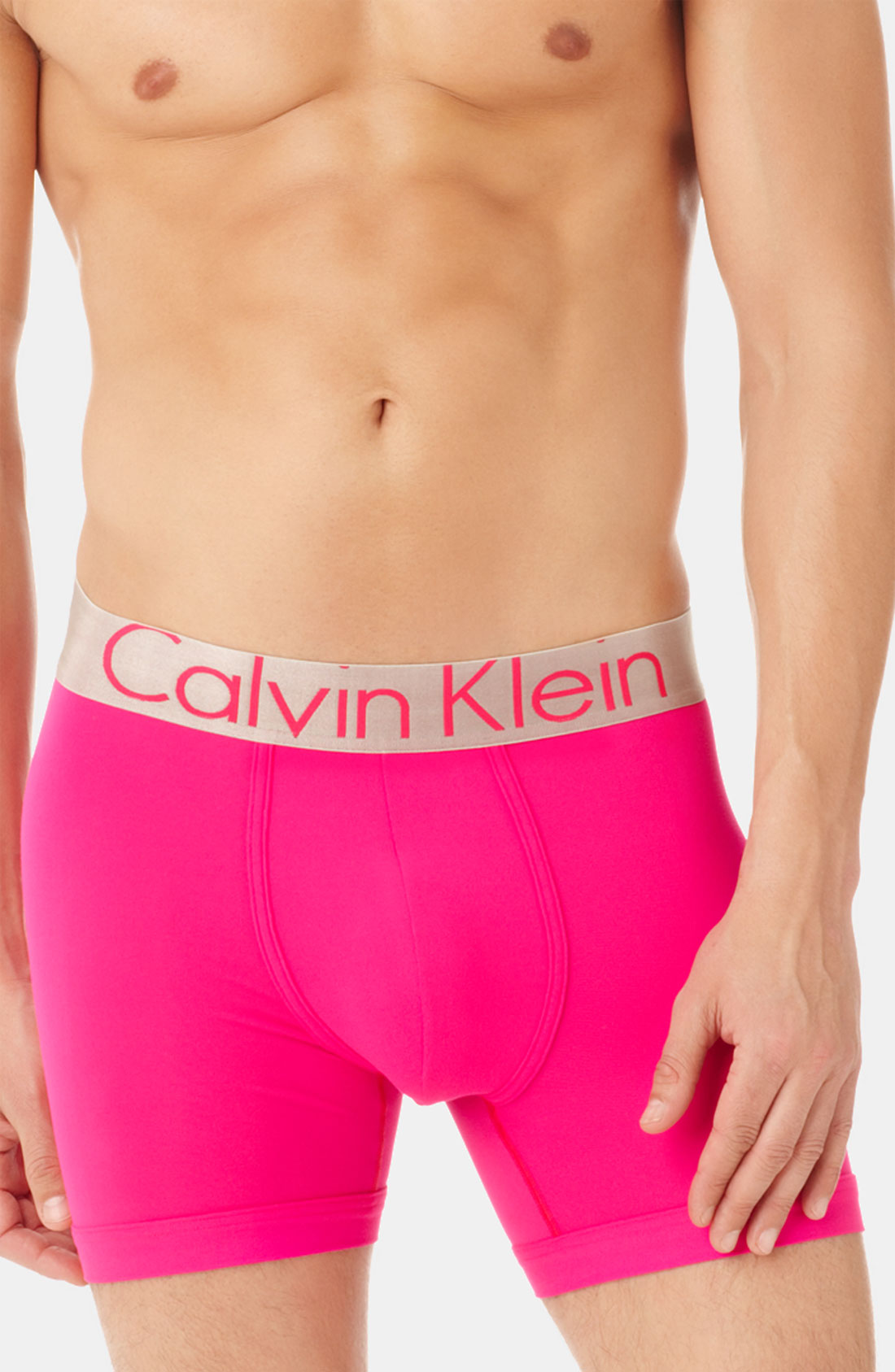 pink boxers calvin klein