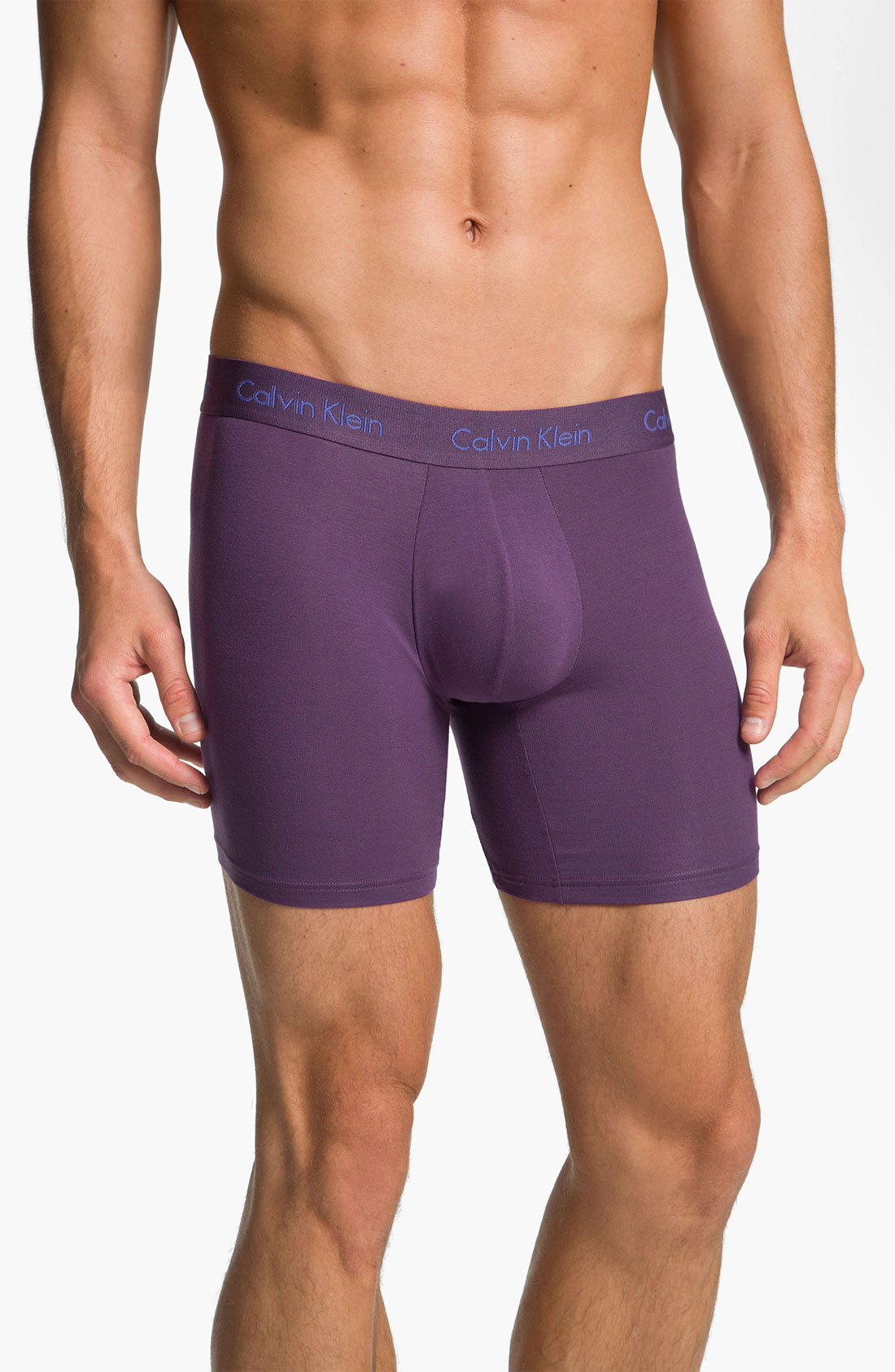 Calvin Klein Micro Modal Boxer Briefs in Purple for Men (wicked purple