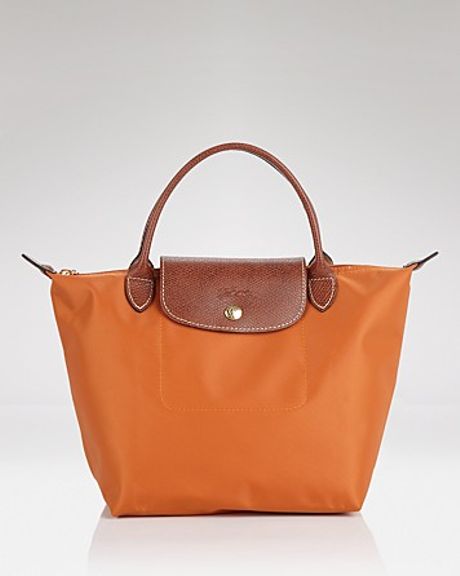 longchamp le pliage small orange