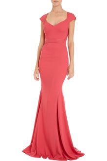 Zac Posen Sweetheart Neck Gown - Lyst