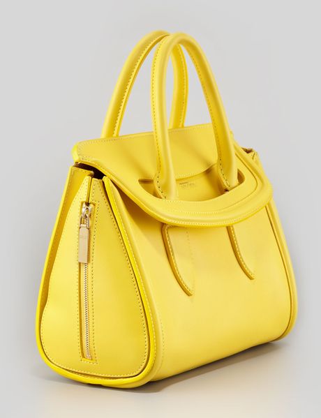 Alexander Mcqueen Small Heroine Handbag Bright Yellow in Yellow | Lyst