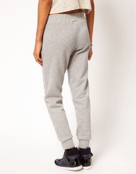 asos grey joggers womens