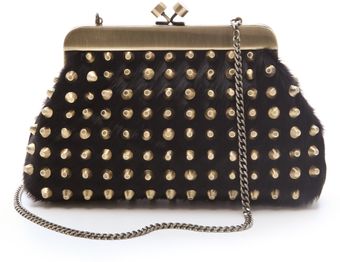 House Of Harlow Tilly Haircalf Clutch - Lyst