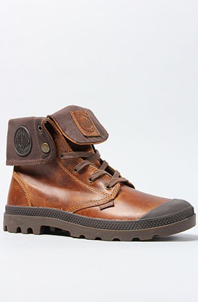 brown palladium boots