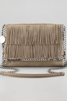 Stella McCartney Falabella Fringe Crossbody Bag - Lyst